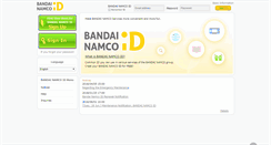 Desktop Screenshot of bandainamcoid.com